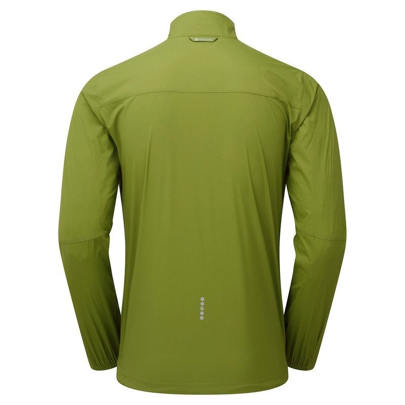 Green Montane Featherlite Windproof Men's Jackets | VGJ816GK