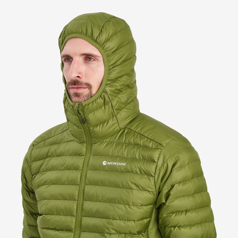 Green Montane Icarus Lite Hooded Men's Jackets | JGT2292GR