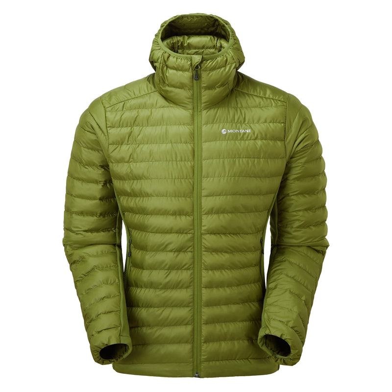 Green Montane Icarus Lite Hooded Men\'s Jackets | JGT2292GR