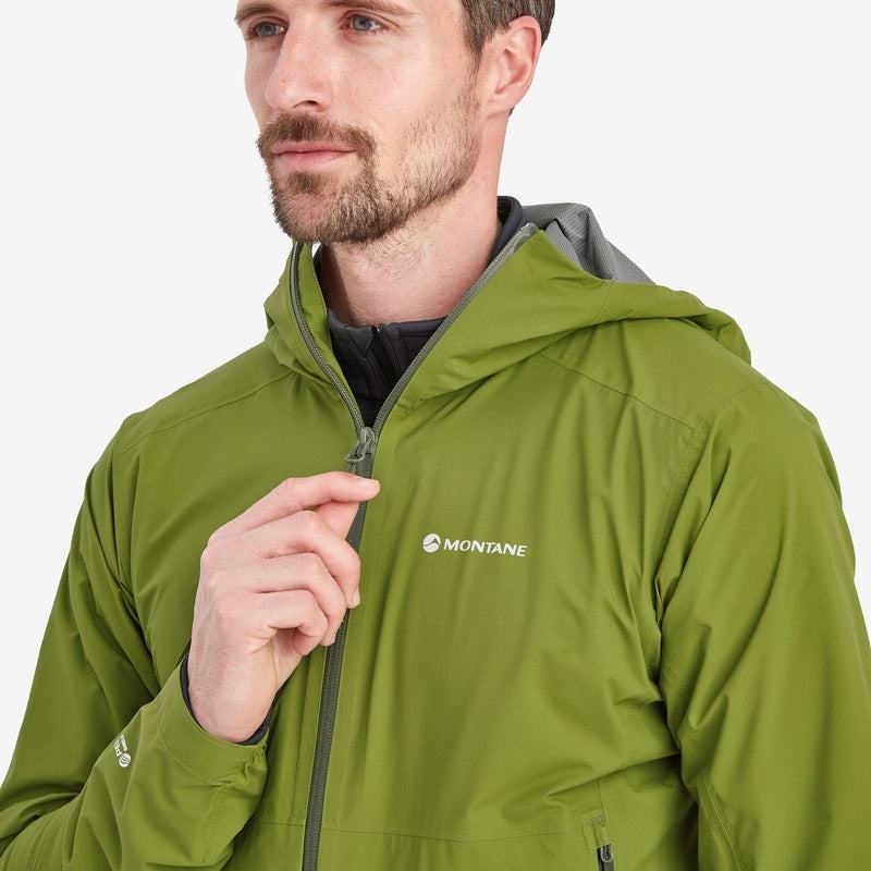 Green Montane Minimus Lite Men's Waterproof Jackets | NTV8423UU