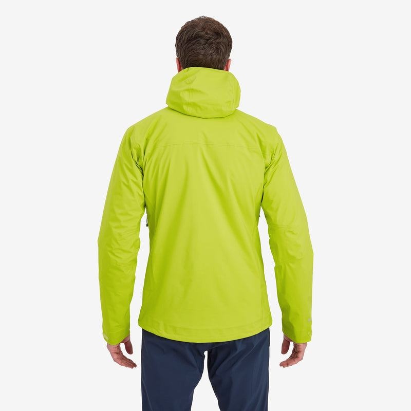 Green Montane Phase Lite Men's Waterproof Jackets | VJC313HK