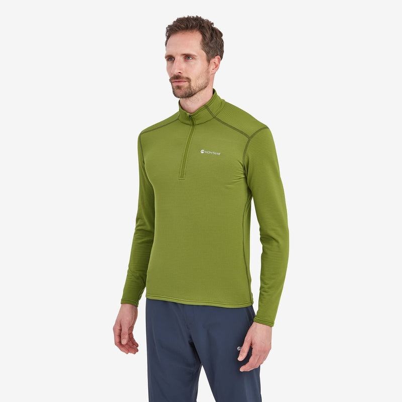 Green Montane Protium Lite Pull On Men's Fleece | WCF7230QV