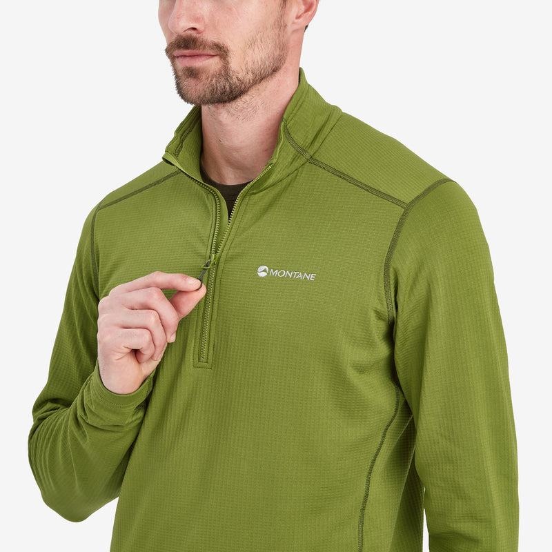 Green Montane Protium Pull On Men's Fleece | ZGK705FW