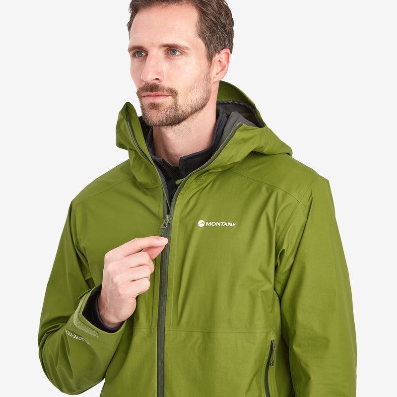 Green Montane Spirit Lite Men's Waterproof Jackets | WCT8274WS