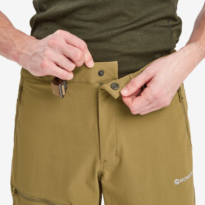 Green Montane Tenacity Men's Shorts | YCA9385BZ