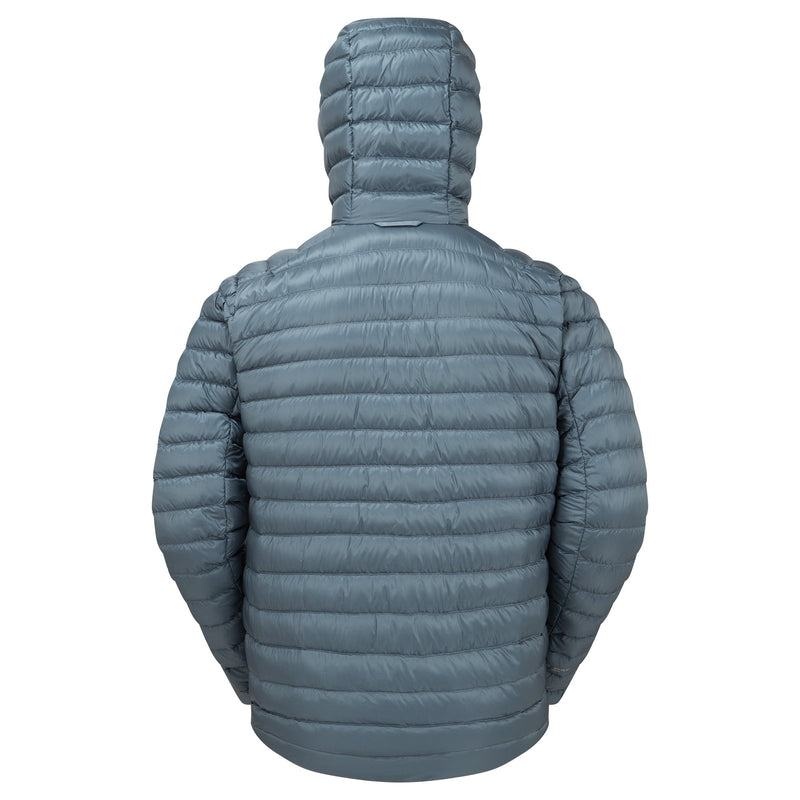 Grey Blue Montane Anti-Freeze Hooded Men's Down Jackets | PEW797AZ