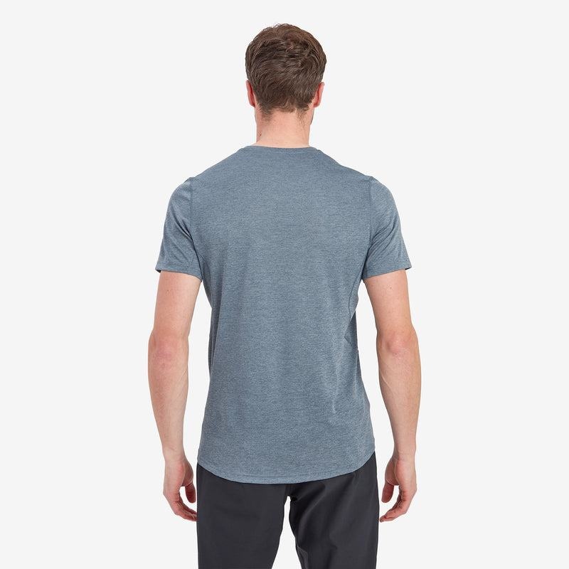 Grey Blue Montane Dart Men's T Shirts | XCB9889YQ