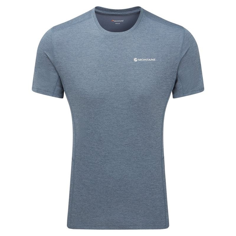 Grey Blue Montane Dart Men\'s T Shirts | XCB9889YQ