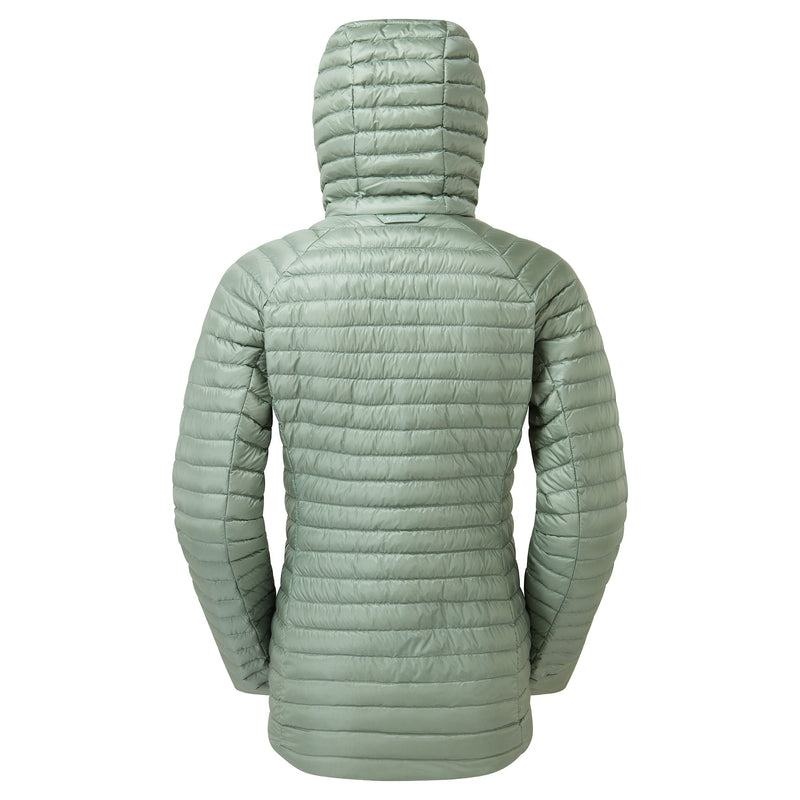 Grey Green Montane Anti-Freeze Lite Hooded Women's Down Jackets | PIY7615WR