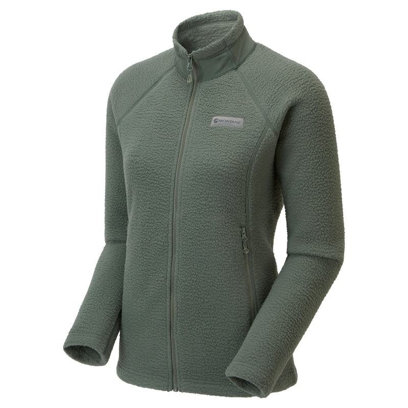 Grey Green Montane Chonos Women's Fleece Jackets | PWP1815OU