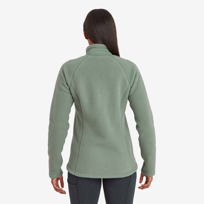 Grey Green Montane Chonos Women's Fleece Jackets | PWP1815OU