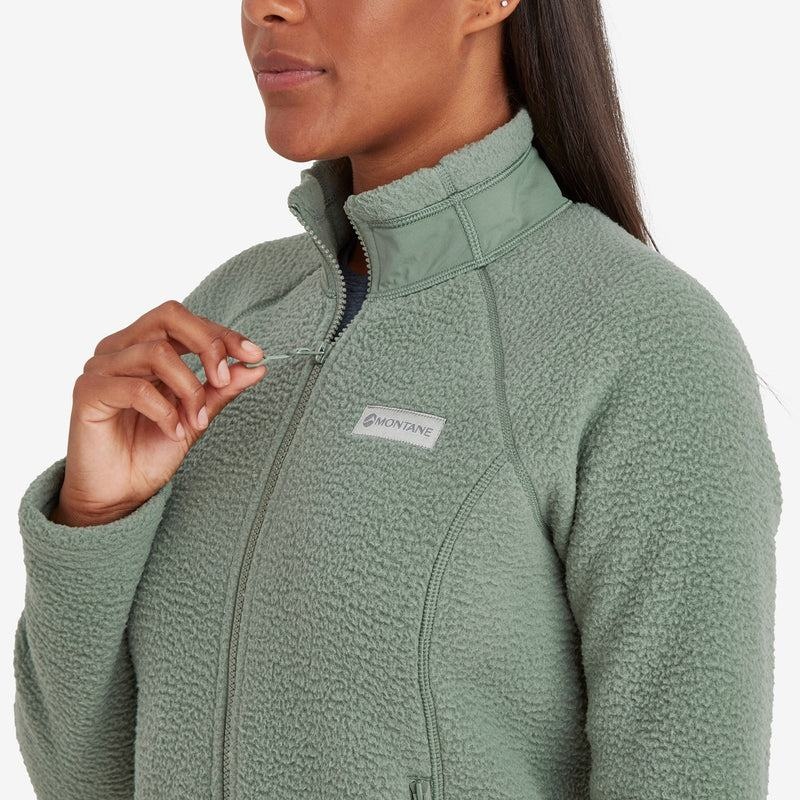 Grey Green Montane Chonos Women's Fleece Jackets | PWP1815OU