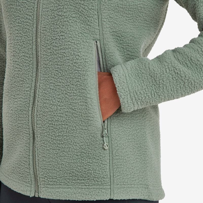 Grey Green Montane Chonos Women's Fleece Jackets | PWP1815OU