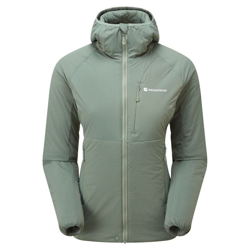 Grey Green Montane Fireball Women\'s Softshell Jackets | NYO5497EY