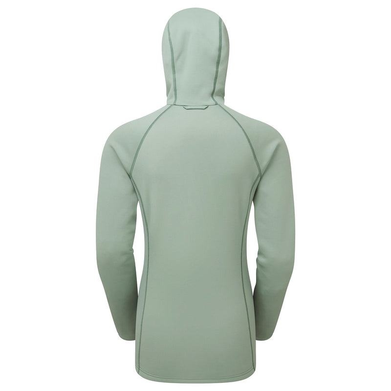 Grey Green Montane Fury Hooded Women's Fleece Jackets | ONR1046YD