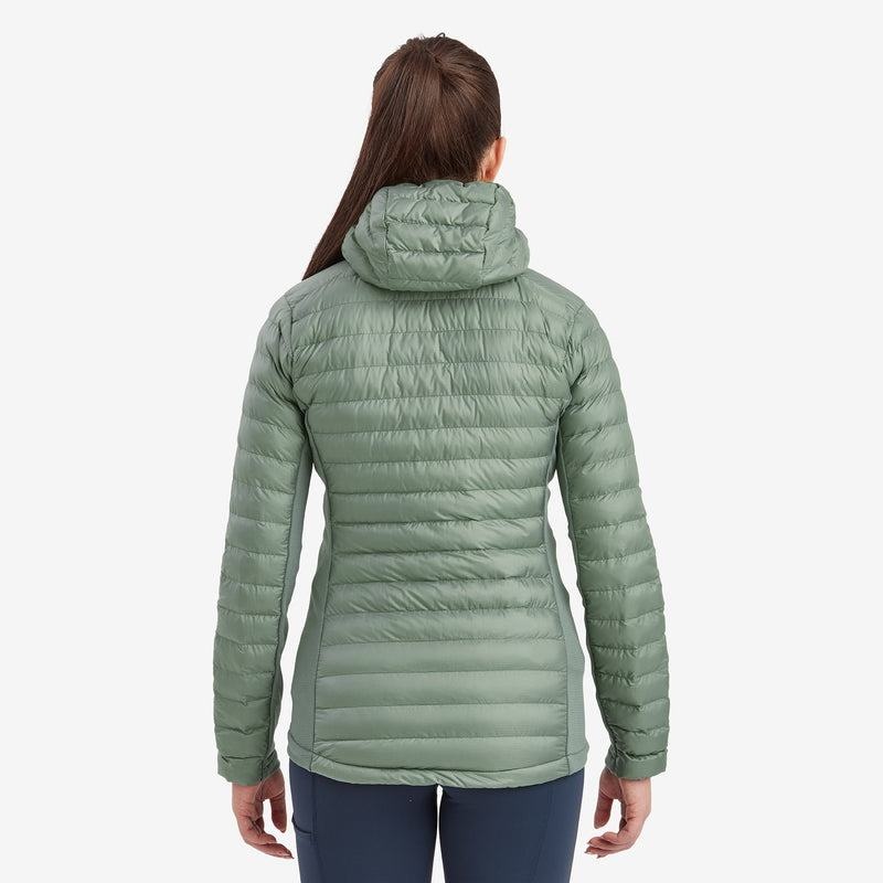 Grey Green Montane Icarus Lite Hooded Women's Jackets | UEI617RR