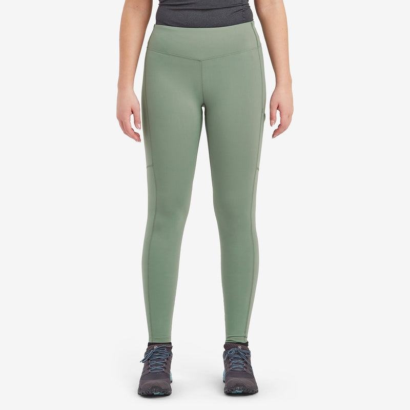 Grey Green Montane Ineo Lite Women's Leggings | FAT7829GL