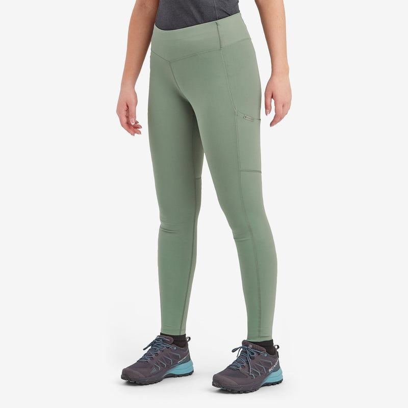 Grey Green Montane Ineo Lite Women's Leggings | FAT7829GL