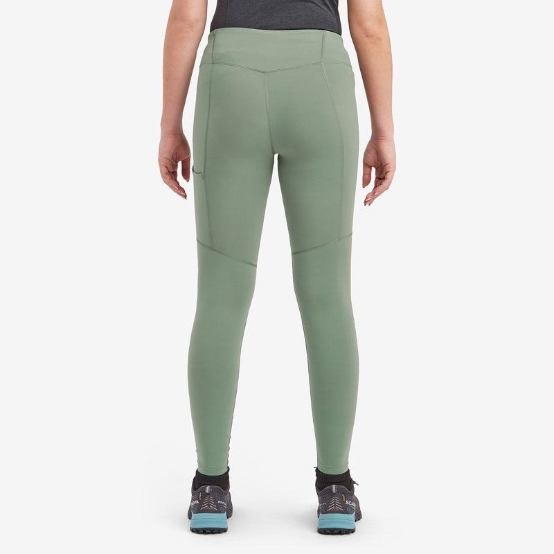 Grey Green Montane Ineo Lite Women's Leggings | FAT7829GL