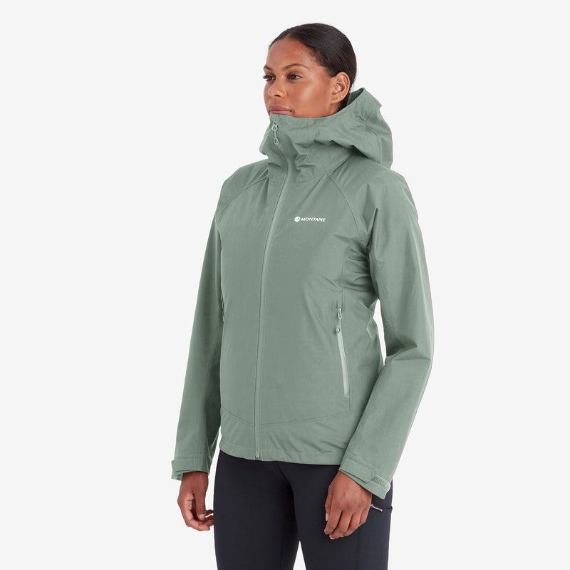 Grey Green Montane Spirit Women's Waterproof Jackets | ZUE5782TB