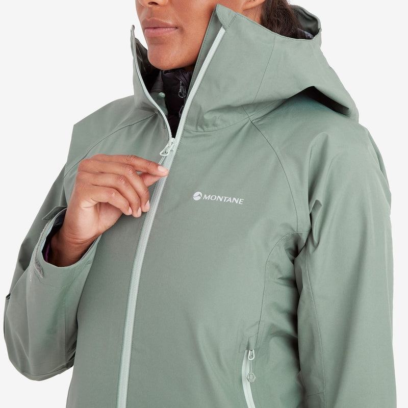 Grey Green Montane Spirit Women's Waterproof Jackets | ZUE5782TB