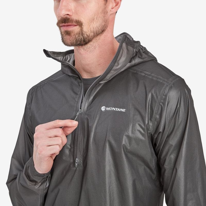 Grey Montane Minimus Nano Pull-On Men's Waterproof Jackets | FEY9928YL