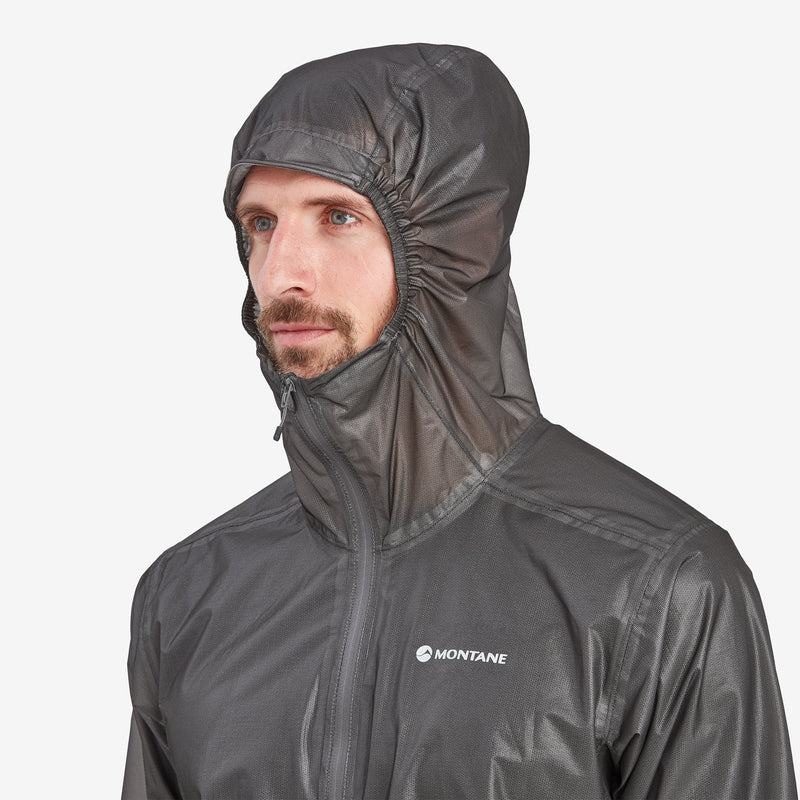 Grey Montane Minimus Nano Pull-On Men's Waterproof Jackets | FEY9928YL