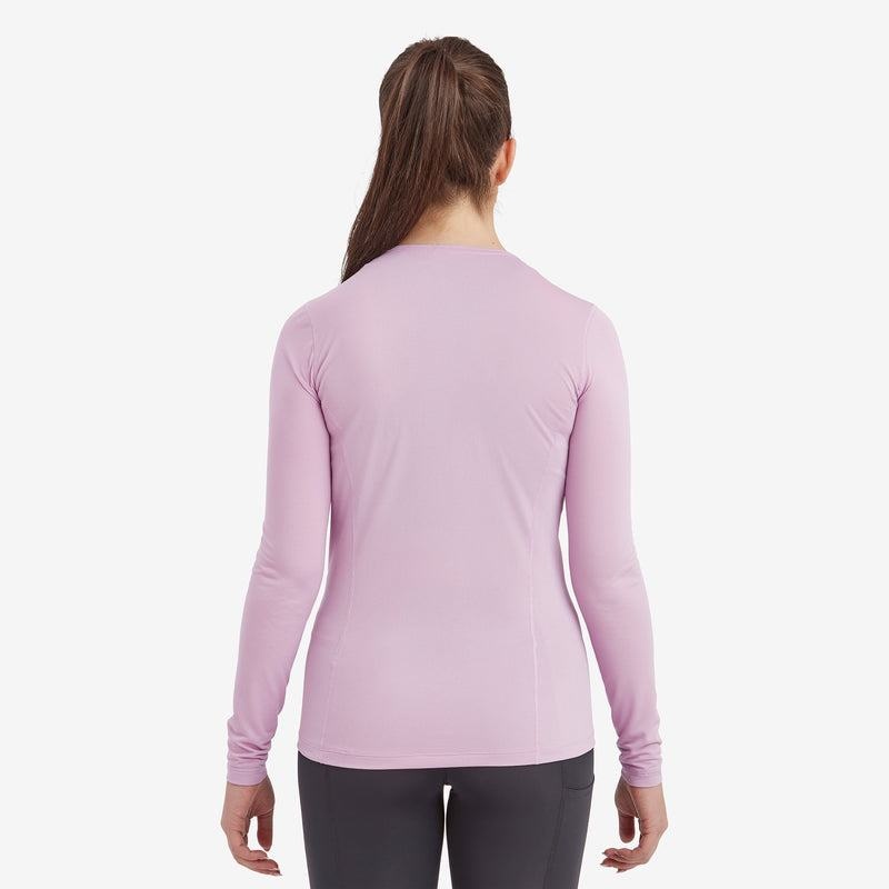 Grey Purple Montane Dart Lite Long Sleeve Women's T Shirts | OWX762BE