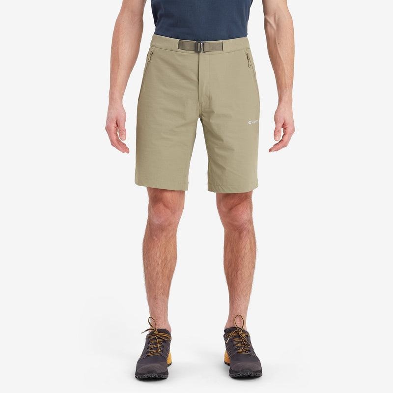 Khaki Montane Dynamic Lite Men's Shorts | YCV4092IB