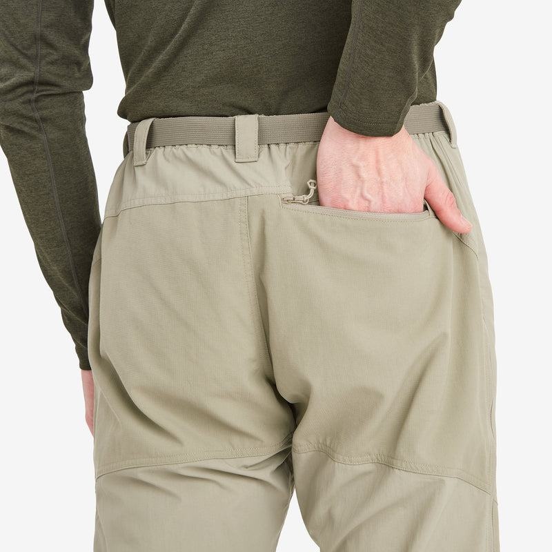 Khaki Montane Terra Men's Pants | HUS6039WM