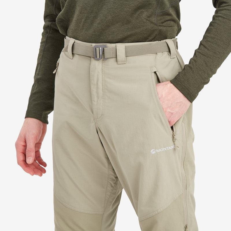 Khaki Montane Terra Men's Pants | HUS6039WM