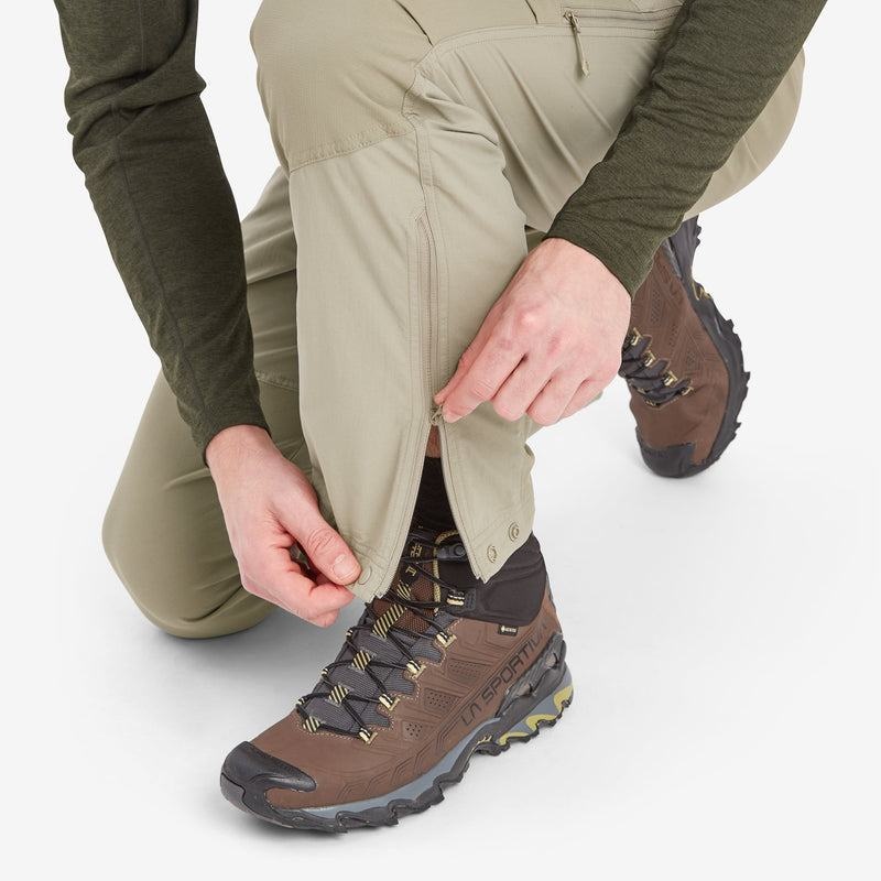 Khaki Montane Terra Men's Pants | HUS6039WM