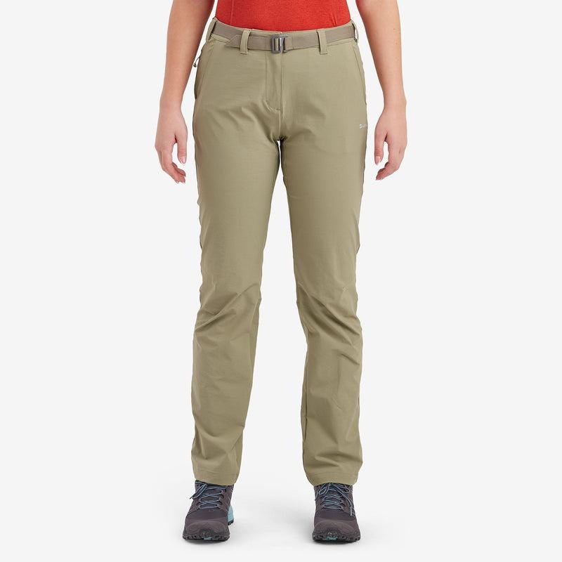 Khaki Montane Terra Stretch Lite Women's Trousers | RCH9491IU