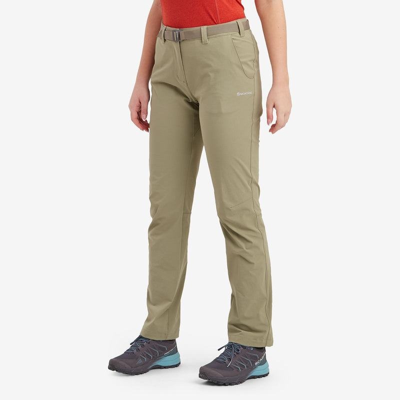 Khaki Montane Terra Stretch Lite Women's Trousers | RCH9491IU