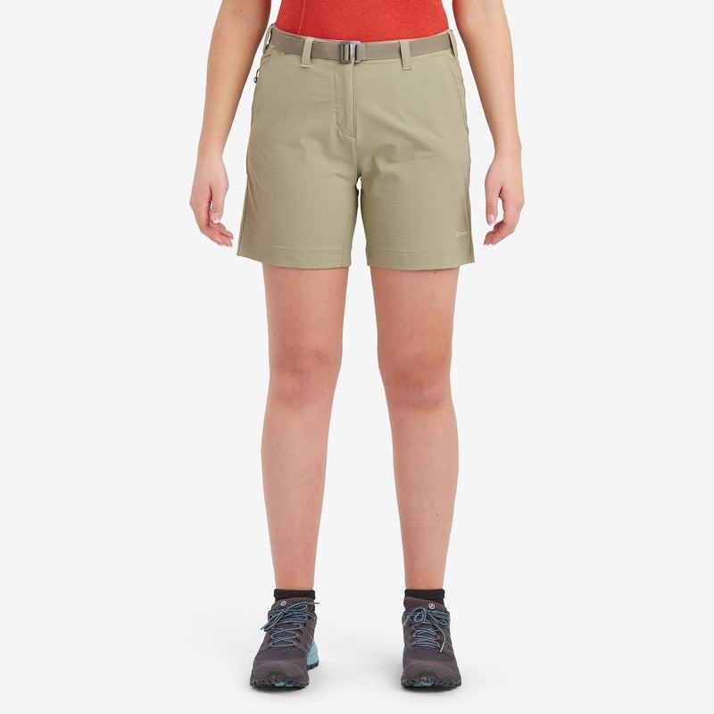 Khaki Montane Terra Stretch Lite Women's Shorts | JBH6571PT