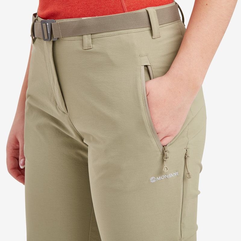 Khaki Montane Terra Stretch Women's Trousers | UMF854QS