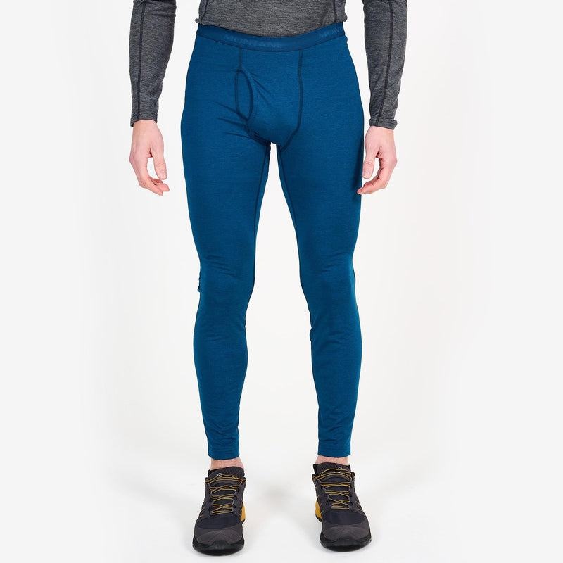 Navy Blue Montane Dart Thermo Long Johns Men's Leggings | HND6071TG