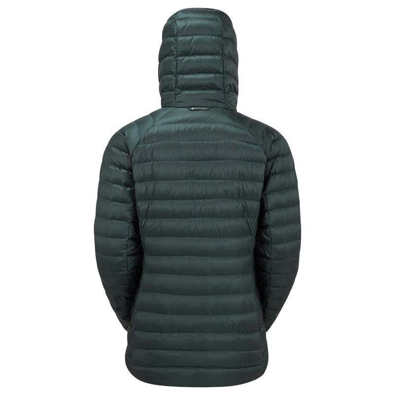 Olive Green Montane Anti-Freeze Hooded Women's Down Jackets | JKZ4997BL