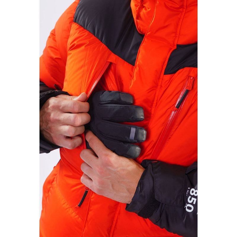 Orange Black Montane Apex 8000 Men's Down Jackets | EED2918TM