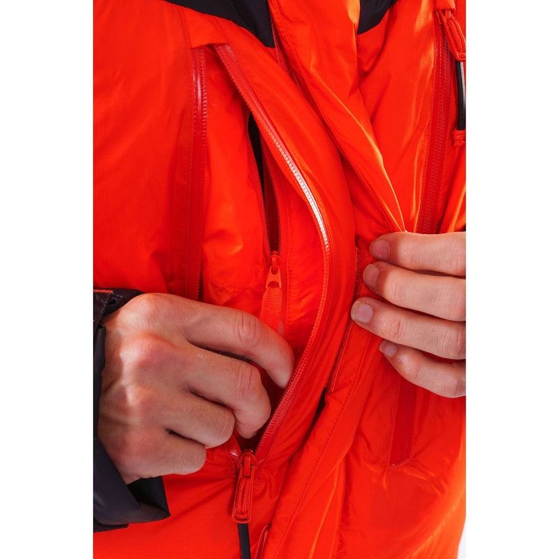 Orange Black Montane Apex 8000 Men's Down Jackets | EED2918TM