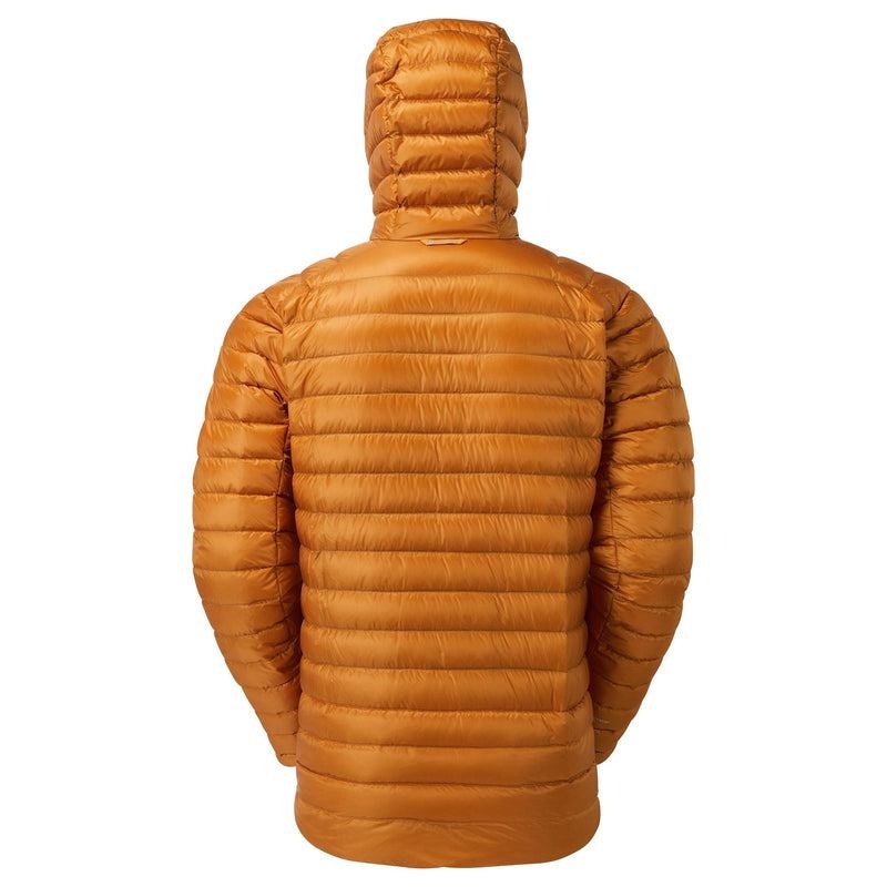 Orange Montane Anti-Freeze Hooded Men's Down Jackets | FON7064QV