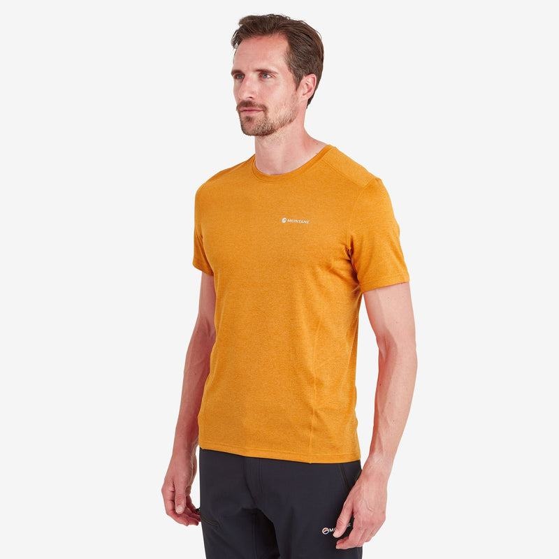 Orange Montane Dart Men's T Shirts | FUR8535PS