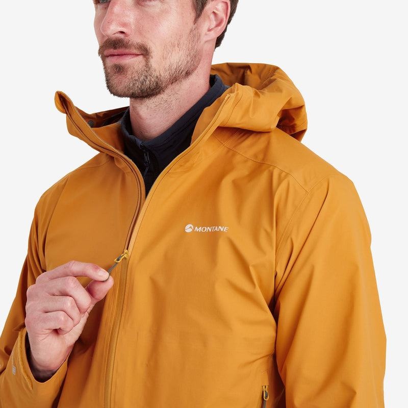 Orange Montane Phase Lite Men's Waterproof Jackets | TUD2329NC