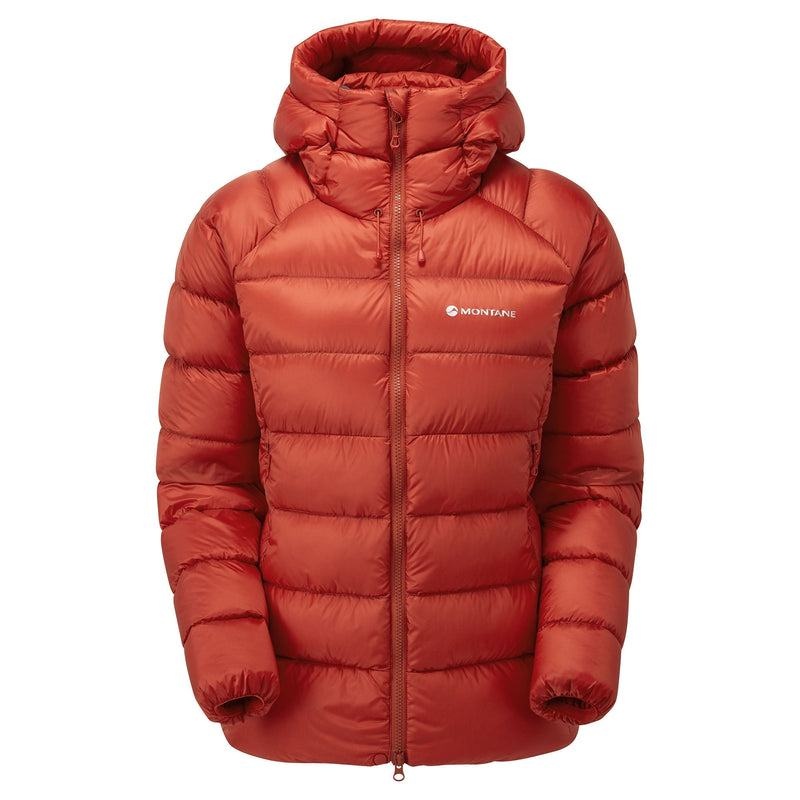 Orange Red Montane Anti-Freeze XT Hooded Women\'s Down Jackets | PFK9989JR