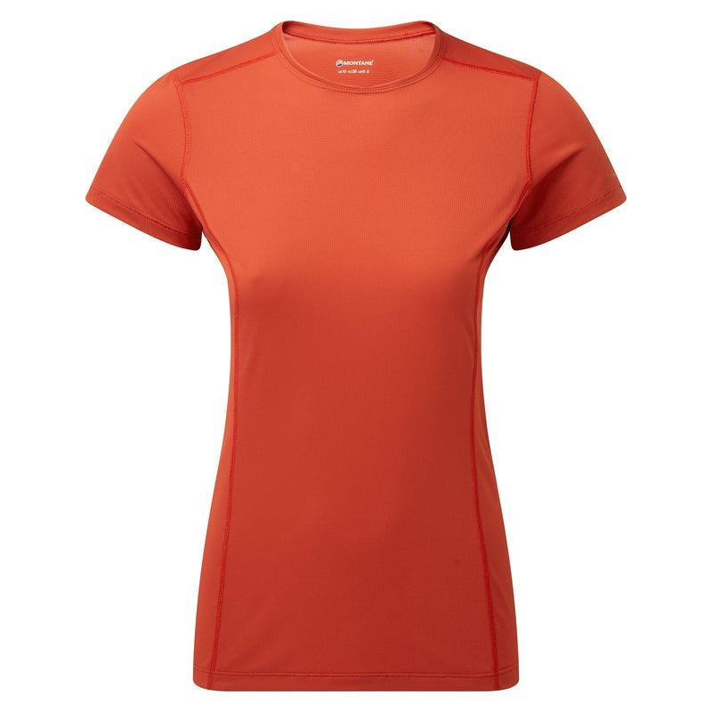 Orange Red Montane Dart Lite Women\'s T Shirts | TJY126JJ