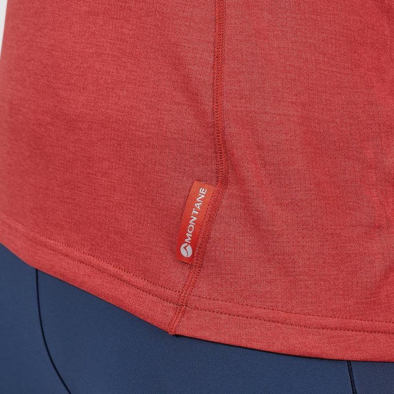 Orange Red Montane Dart Long Sleeve Women's T Shirts | DZC8611TI