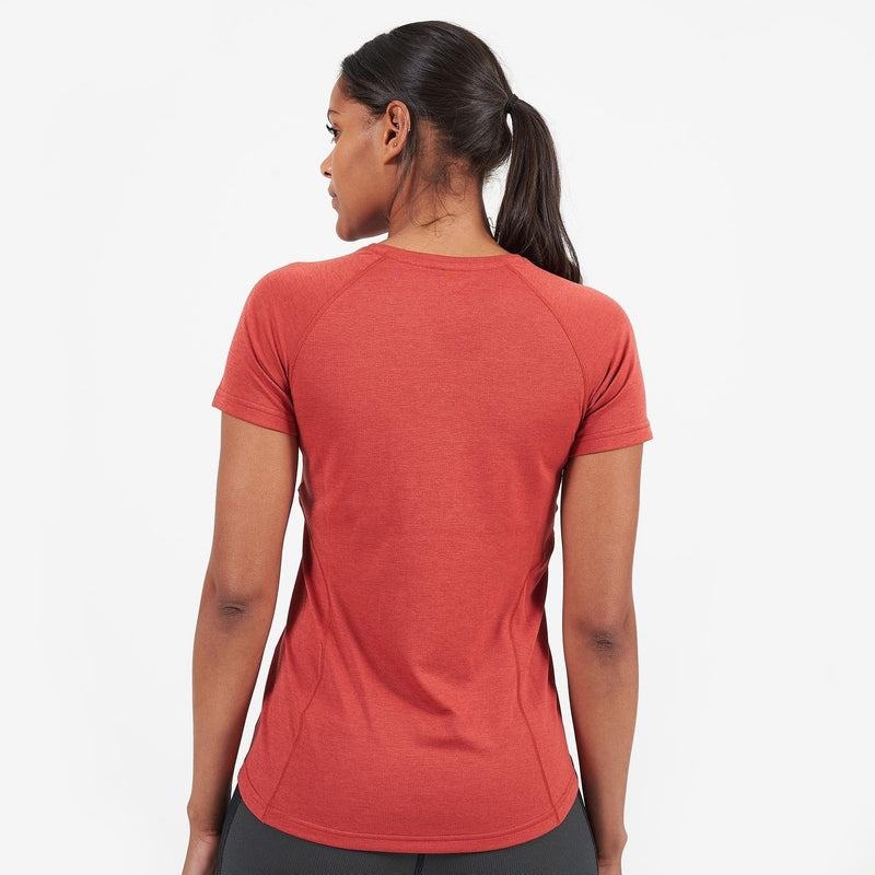 Orange Red Montane Dart Women's T Shirts | ARI2792EX