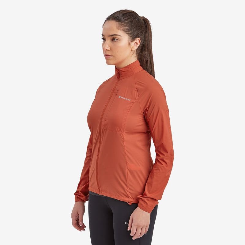 Orange Red Montane Featherlite Windproof Women's Jackets | OPE5268NF