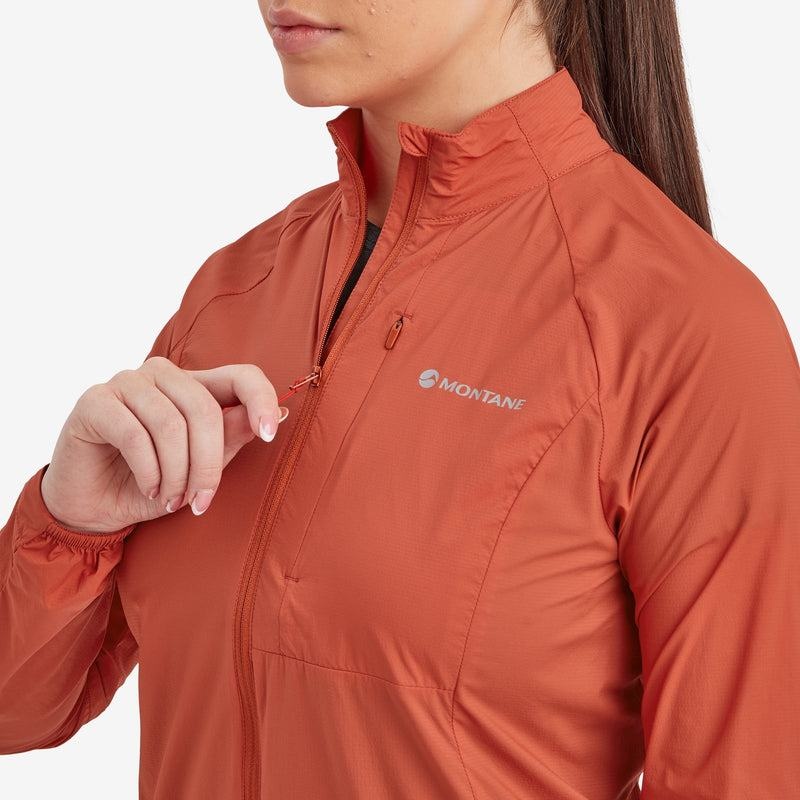 Orange Red Montane Featherlite Windproof Women's Jackets | OPE5268NF