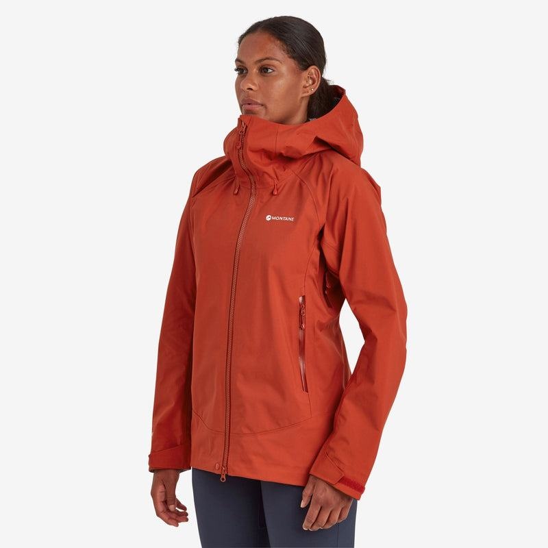 Orange Red Montane Phase XT Women's Waterproof Jackets | PHV298HK